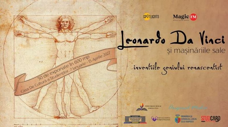 Leonardo da Vinci zseniális találmányai: kiállítás Kolozsváron
