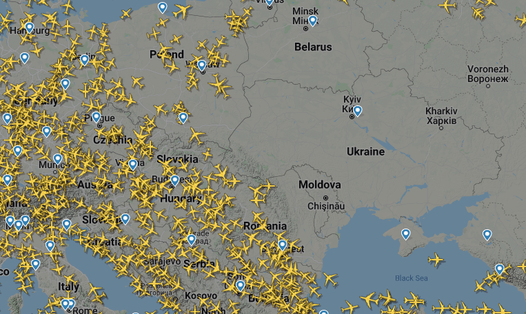 Románia lezárja a légterét az orosz légitársaságok és repülőgépek előtt