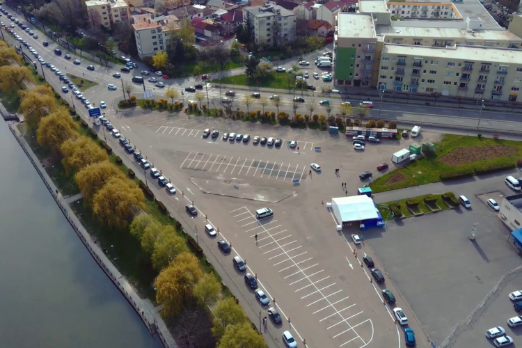 Kolozsváron vasárnap bezár az autós oltóközpont