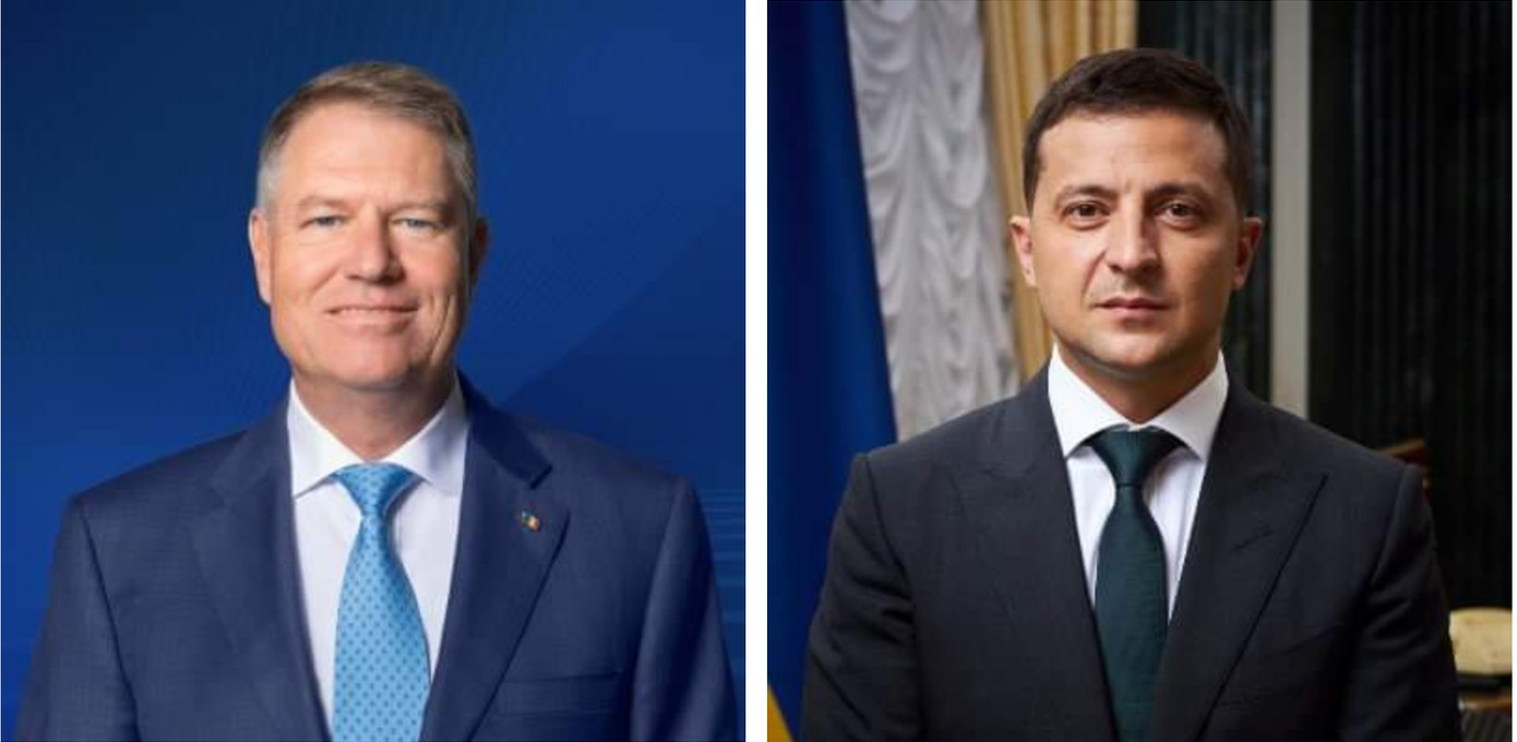 Telefonon beszélt Volodimir Zelenszkij ukrán államfővel Klaus Iohannis