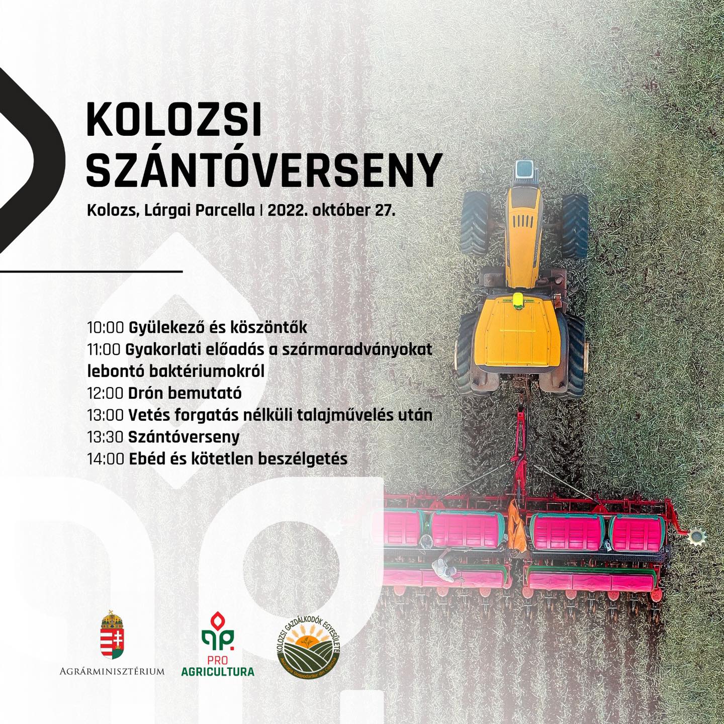 Mezőgazdasági drónokat is bemutatnak a kolozsi szántóversenyen