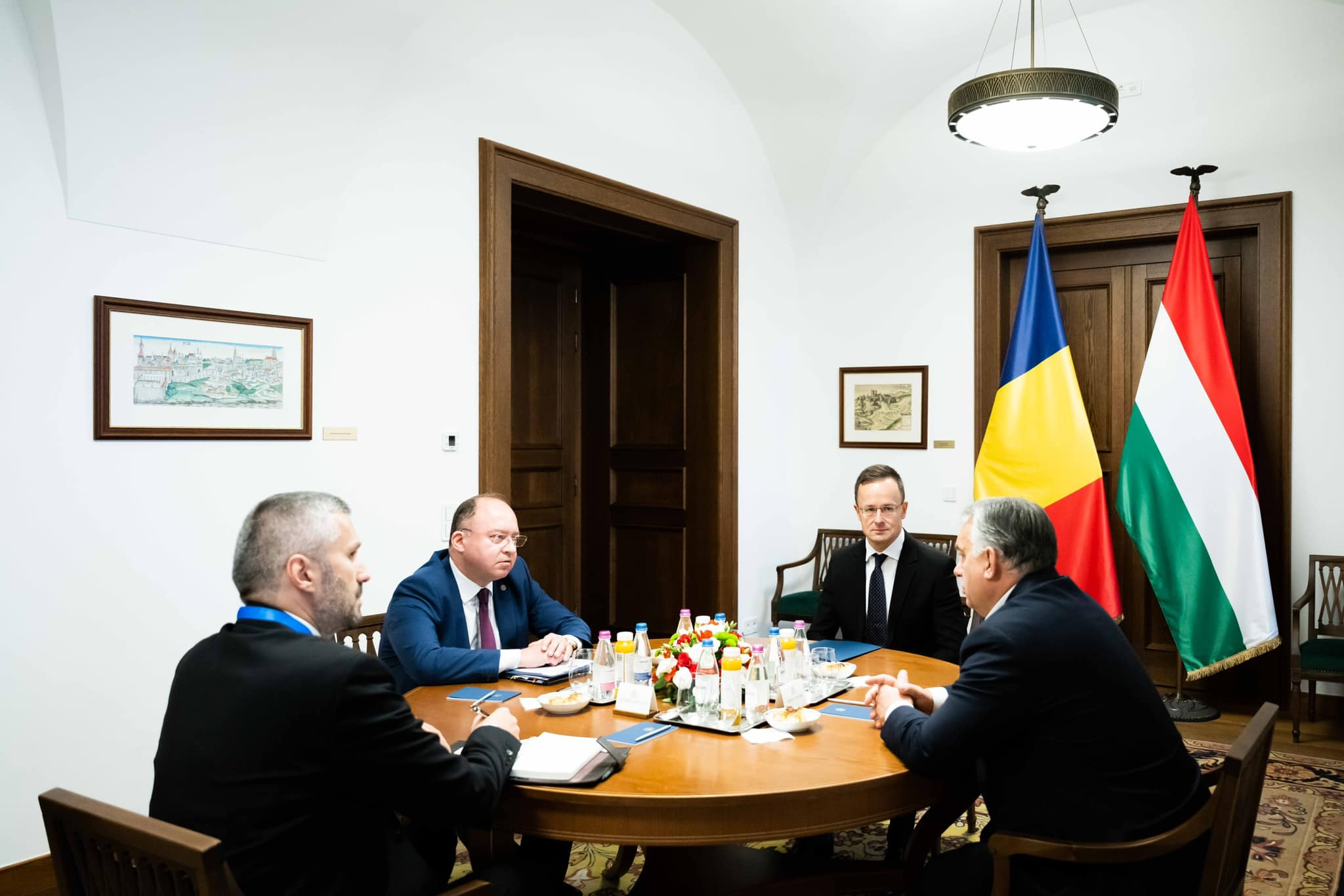 Budapesten tett hivatalos látogatást Bogdan Aurescu külügyminiszter