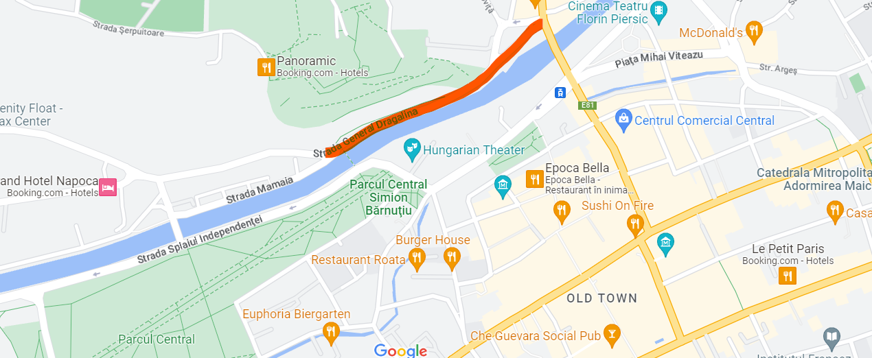 Hétfőtől korszerűsítési munkálatok miatt lezárják Kolozsváron a Fellegvári/General Drăgălina út egy szakaszát