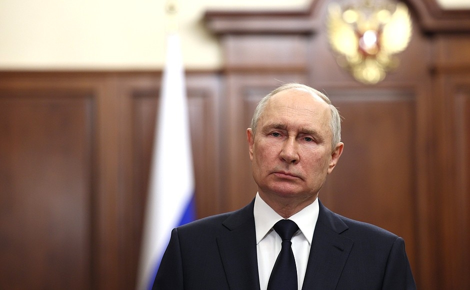 Vlagyimir Putyin: gyakorlatilag polgárháborút akadályoztak meg Oroszországban