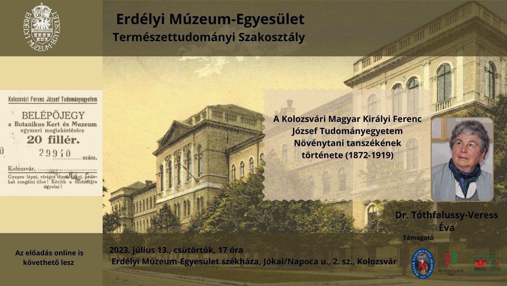 A botanika volt a kolozsvári magyar egyetem egyik erőssége