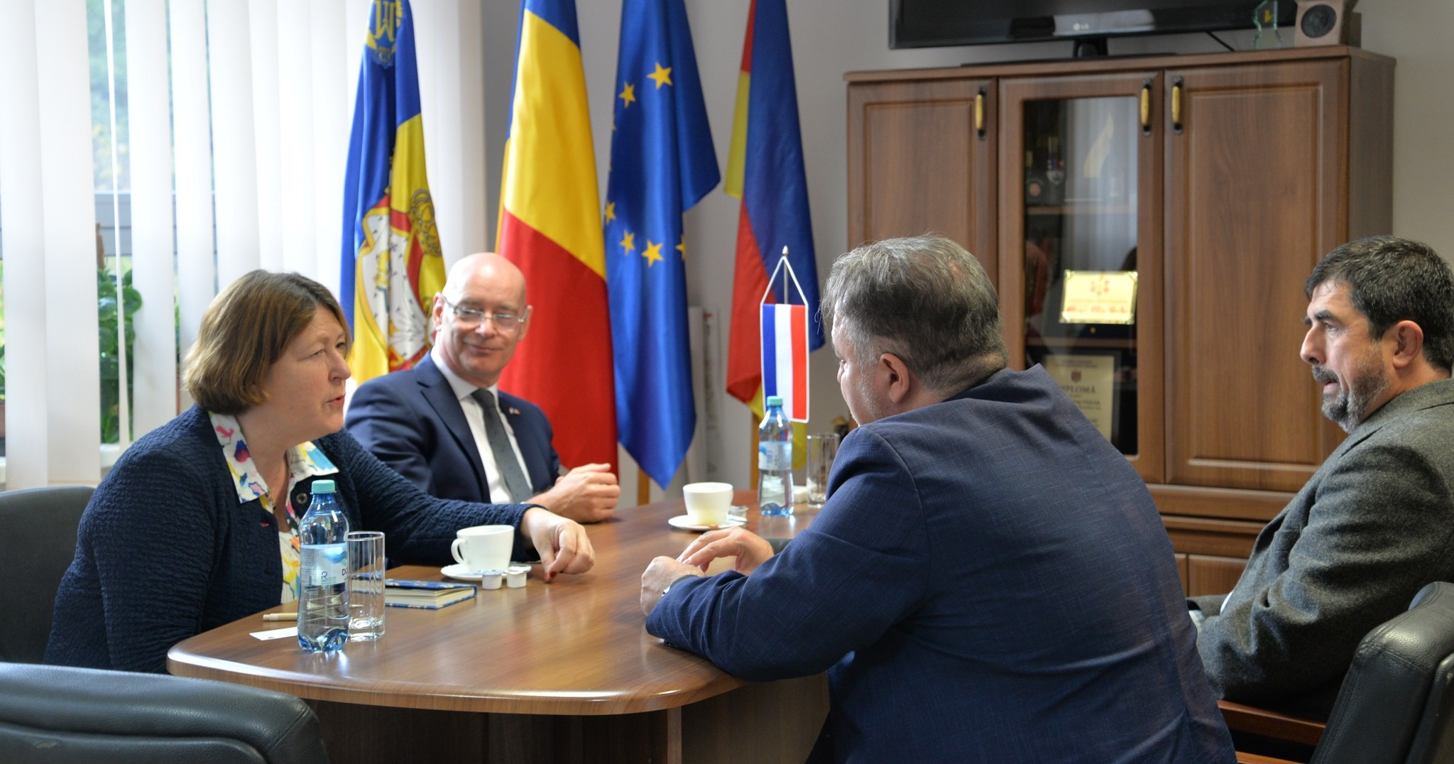Kolozs megye lehetőségeiről tárgyaltak Hollandia új romániai nagykövetével