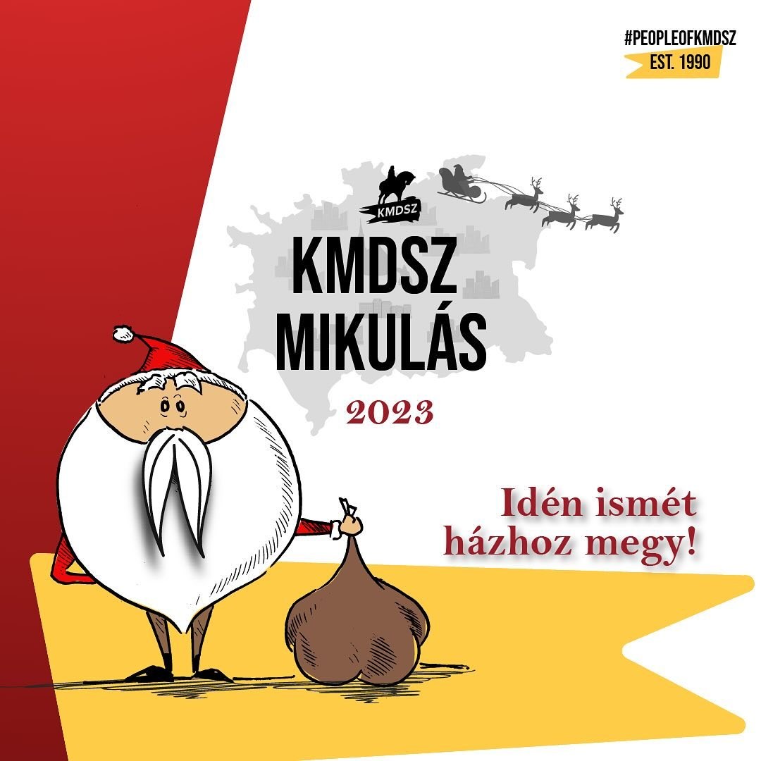 Idén is házhoz megy a KMDSZ Mikulás