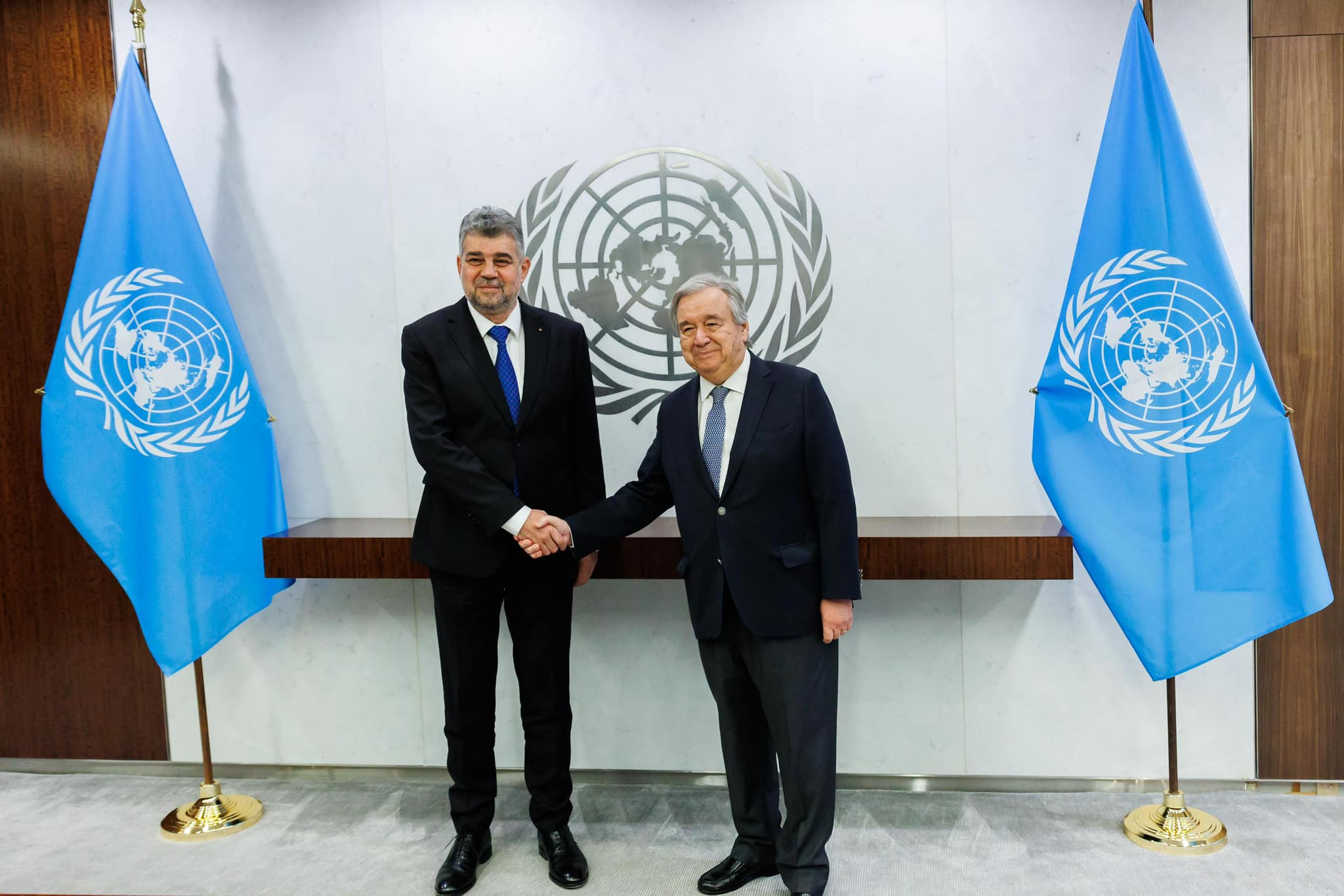 Marcel Ciolacu az ENSZ-főtitkárral találkozott