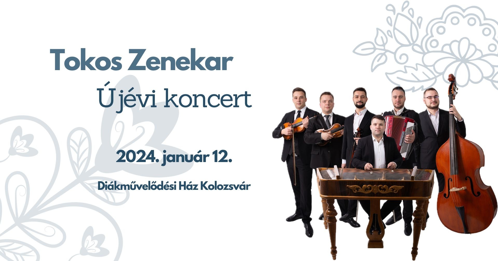 Hagyományos újévi koncertre vár a Tokos Zenekar