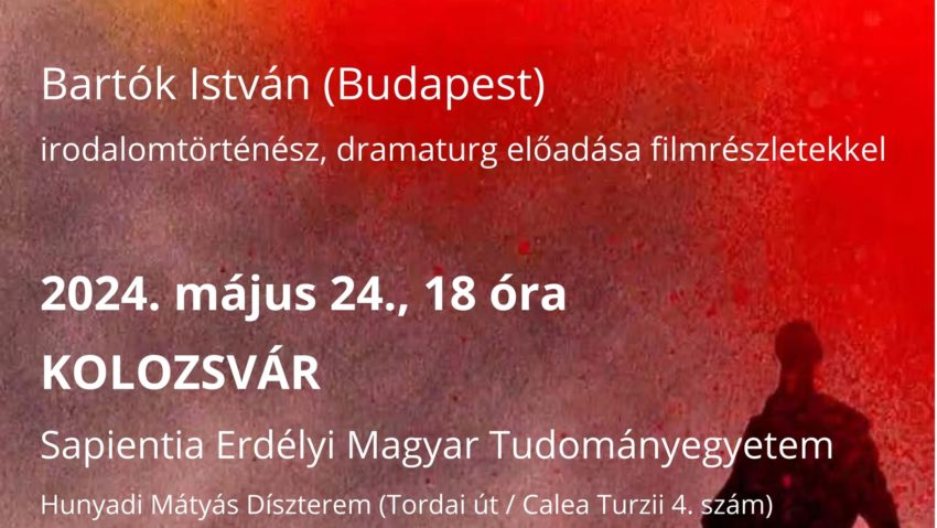 Előadás a 110 éves magyar animációról Kolozsváron Előadás a 110 éves magyar animációról Kolozsváron