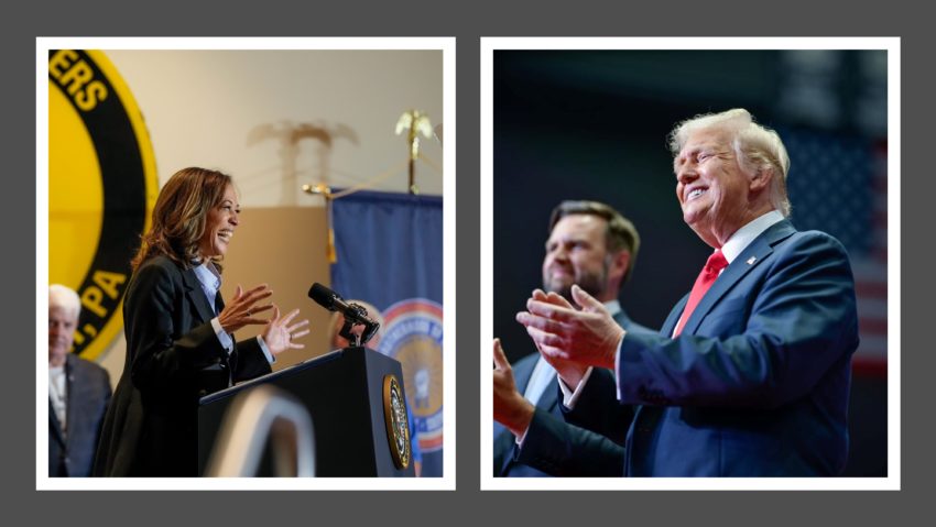 Kamala Harris és Donald Trump Kamala Harris és Donald Trump