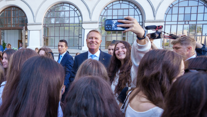 Klaus Iohannis tanévnyitó
