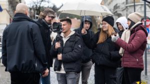 Diákok a kamera mögött