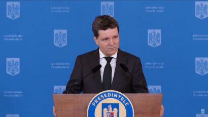 Megtartotta első sajtótájékoztatóját a Cotroceni-palotában Nicușor Dan