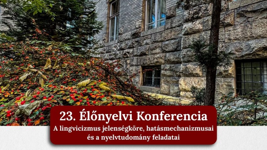 Ismét Kolozsváron rendezték meg a Kárpát-medencei élőnyelvi konferenciát Ismét Kolozsváron rendezték meg a Kárpát-medencei élőnyelvi konferenciát