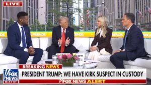 Trump szerint őrizetbe vették a Charlie Kirk-gyilkosság gyanúsítottját