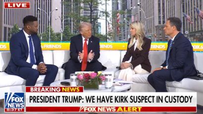 Trump szerint őrizetbe vették a Charlie Kirk-gyilkosság gyanúsítottját