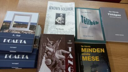 Három könyv, három nyelv. Tar Károly új köteteinek bemutatója