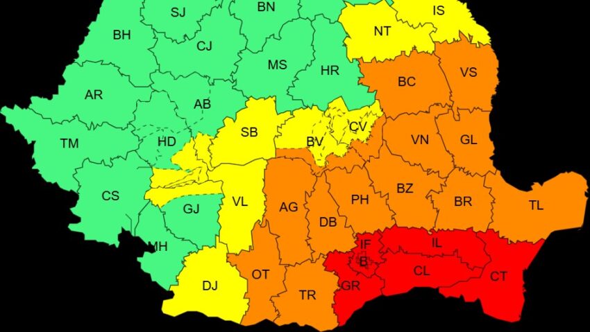 Négy déli megyében nem lesz tanítás a várható heves esőzések miatt