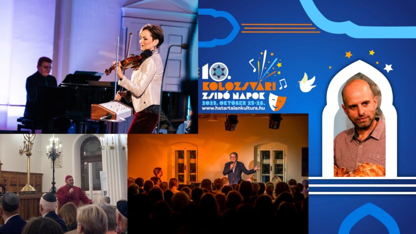 Bor, bárkhesz, zene, humor és hagyományőrzés a 10. Kolozsvári Zsidó Napokon