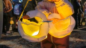 Fénybe borul a Sétatér Márton napján