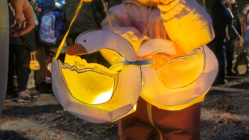 Fénybe borul a Sétatér Márton napján