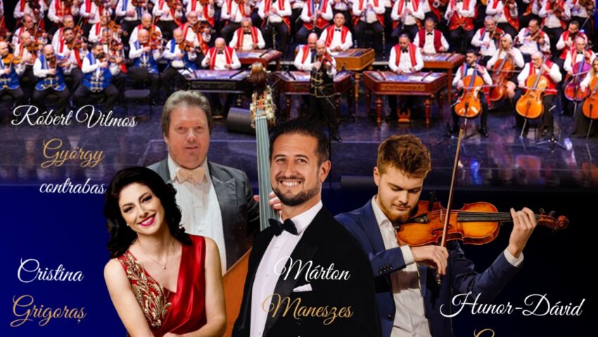Újévi koncert sokszínű műsorral és a 100 Tagú Cigányzenekarral
