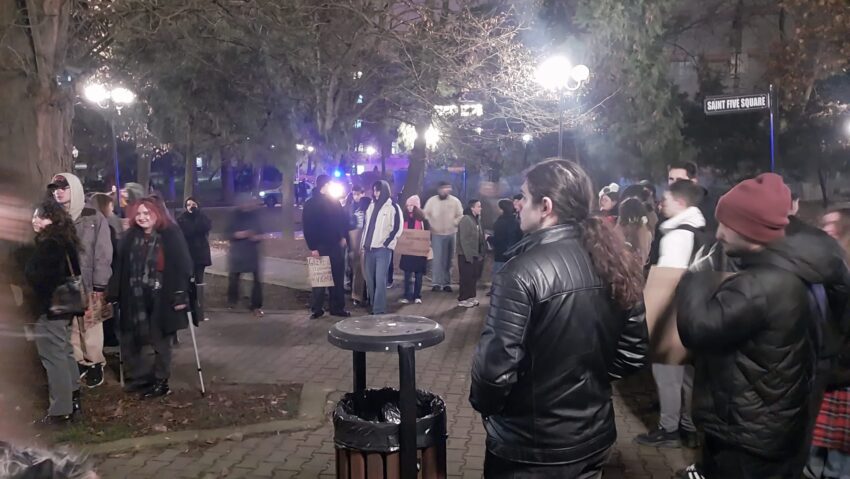 Ismét utcára vonultak a diákok