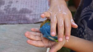 Készítsen velünk nemezelt aranyalmát!