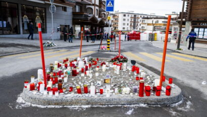Ötnapos gyász Svájcban az újévi tűzeset áldozataiért