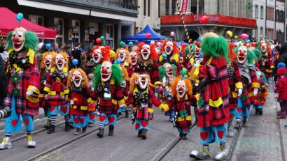 Farsangon jártunk Bázelben