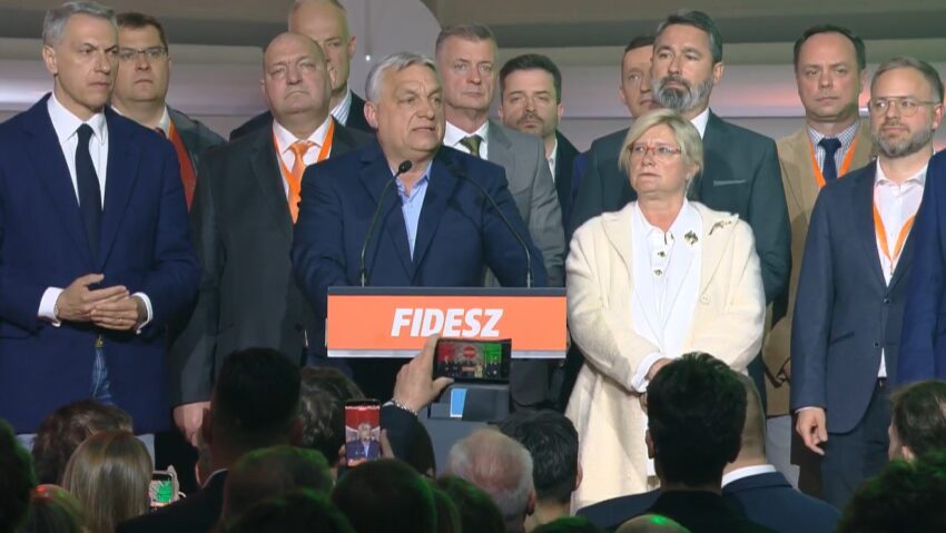 Orbán Viktor: a győztes pártnak gratuláltam