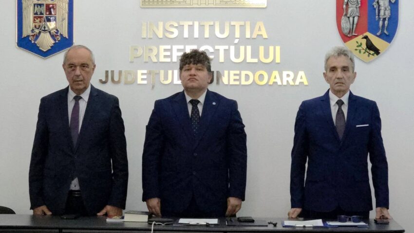 Széll Lőrincz Hunyad megye új prefektusa
