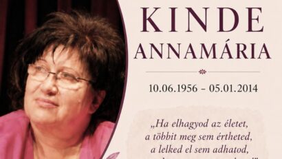 Kinde Annamáriára emlékeznek Nagyváradon