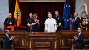 Történelmi jelentőségű beszédet mondott XIV. Leó a spanyol parlamentben