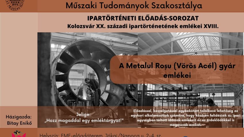 Egy jobb sorsra érdemes kolozsvári vállalatra emlékezve