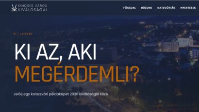Ismét keresik Kolozsvár kiválóságait