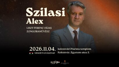 Szilasi Alex Kolozsváron – a 19. századi zene találkozása a 21. századi ember érzéseivel