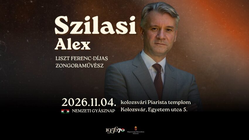 Szilasi Alex Kolozsváron – a 19. századi zene találkozása a 21. századi ember érzéseivel