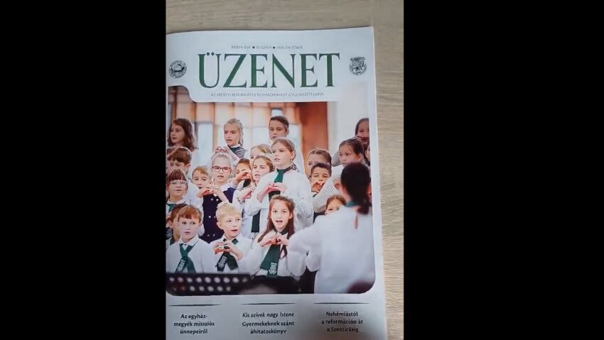 Havi magazinná alakul az Üzenet református lap